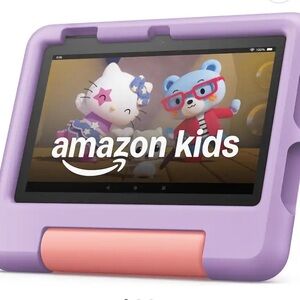 NEW Amazon Fire 7 Kids HD tablet 16 GB Purple 6 months free subscription sealed